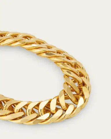 Ben-Amun Orion Gold Link Necklace | Thumbnail 3