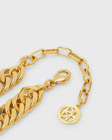 Ben-Amun Orion Gold Link Necklace | Thumbnail 7