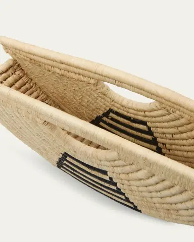 EILAF Mini Half Moon Raffia Top-Handle Bag | Thumbnail 4