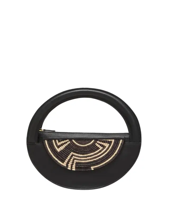 EILAF Medani Medium Leather Top-Handle Bag