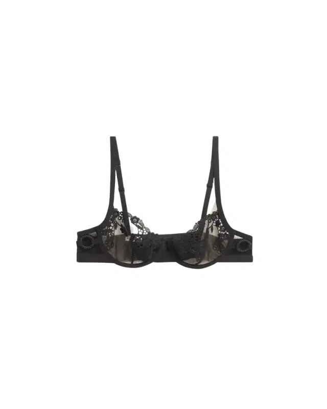 Livy Merri Embroidered Balconette Bra