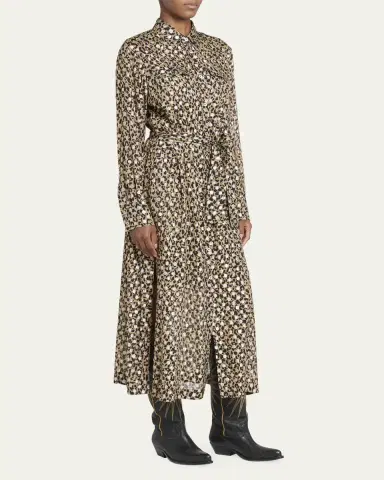 Golden Goose Wish Star Embroidered Leather Western Boots | Thumbnail 3