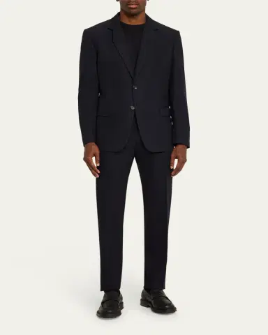 Loro Piana Men's Cotton-Wool Modern Fit Suit | Thumbnail 2