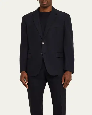 Loro Piana Men's Cotton-Wool Modern Fit Suit | Thumbnail 4