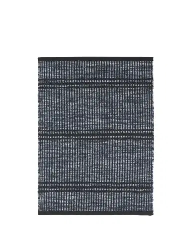 Annie Selke Malta Navy Handwoven Rug, 6'x 9' | Thumbnail 1 Annie Selke Malta Navy Handwoven Rug, 6'x 9' | Thumbnail 1