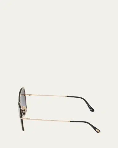 Tom Ford Nickie Metal Butterfly Sunglasses | Thumbnail 3 Tom Ford Nickie Metal Butterfly Sunglasses | Thumbnail 3