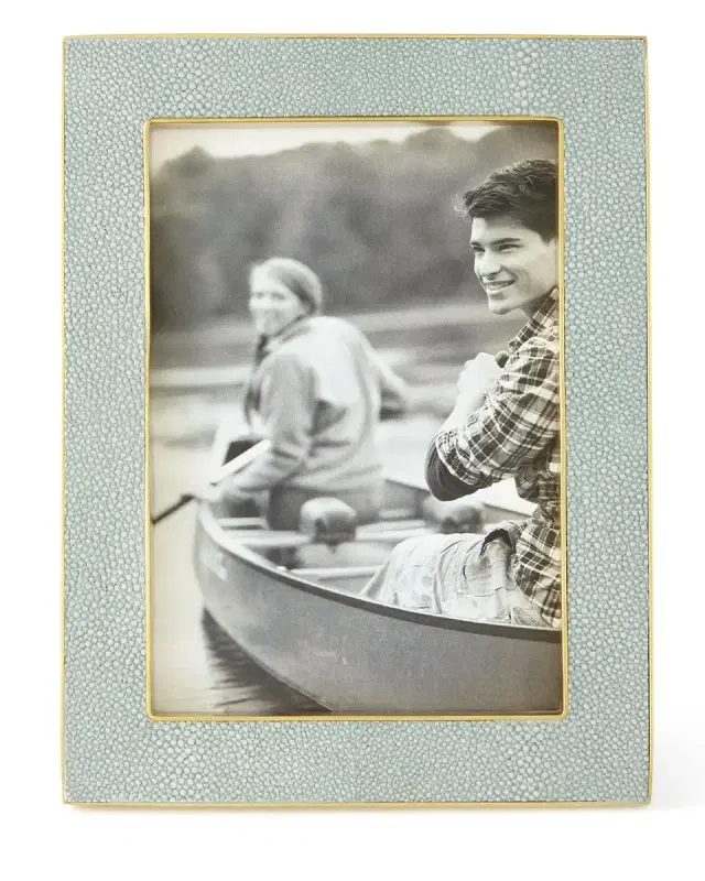 Classic Faux Shagreen 5" x 7" Picture Frame