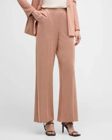 Giorgio Armani Lurex Bonded Jersey Trousers | Thumbnail 3