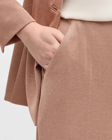 Giorgio Armani Lurex Bonded Jersey Trousers | Thumbnail 4