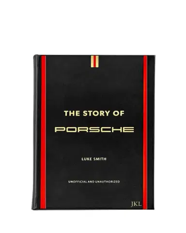 Graphic Image "The Story of Porsche" Leather Bound Book by Luke Smith | Thumbnail 1