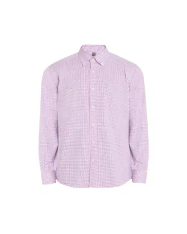 Bergdorf Goodman Men's Cotton Micro-Check Sport Shirt | Thumbnail 1
