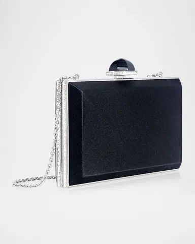 Judith Leiber Couture Skylar Crystal-Edge Satin Clutch Bag | Thumbnail 4 Judith Leiber Couture Skylar Crystal-Edge Satin Clutch Bag | Thumbnail 4