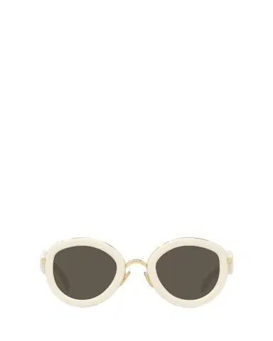 Loewe Golden Anagram Acetate Round Sunglasses | Thumbnail 1