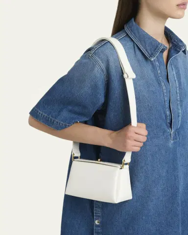 Plan C Mini Turn-Lock Leather Shoulder Bag | Thumbnail 11 Plan C Mini Turn-Lock Leather Shoulder Bag | Thumbnail 11