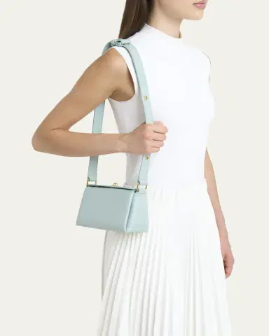 Plan C Mini Turn-Lock Leather Shoulder Bag | Thumbnail 15 Plan C Mini Turn-Lock Leather Shoulder Bag | Thumbnail 15