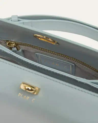 Plan C Mini Turn-Lock Leather Shoulder Bag | Thumbnail 17 Plan C Mini Turn-Lock Leather Shoulder Bag | Thumbnail 17