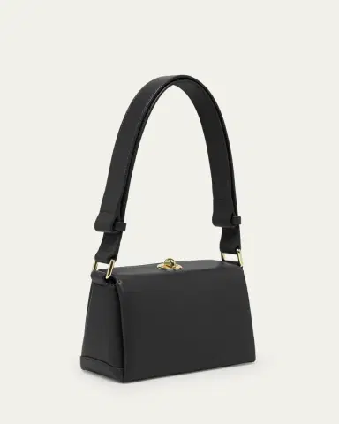 Plan C Mini Turn-Lock Leather Shoulder Bag | Thumbnail 8 Plan C Mini Turn-Lock Leather Shoulder Bag | Thumbnail 8