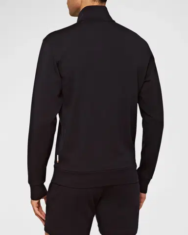 Orlebar Brown Men's Isar Quarter-Zip Sweatshirt | Thumbnail 2 Orlebar Brown Men's Isar Quarter-Zip Sweatshirt | Thumbnail 2