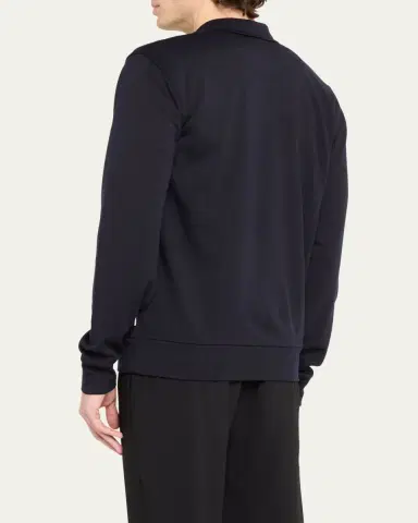 Orlebar Brown Men's Isar Quarter-Zip Sweatshirt | Thumbnail 7 Orlebar Brown Men's Isar Quarter-Zip Sweatshirt | Thumbnail 7