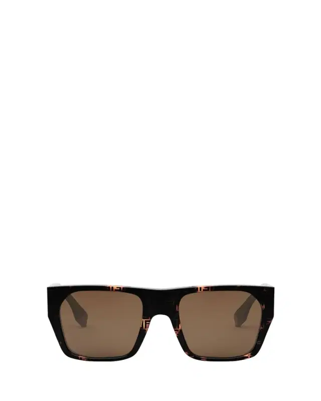 Baguette Acetate Shields Sunglasses