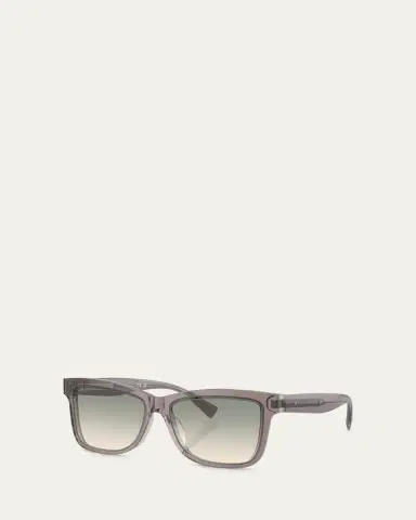 Brunello Cucinelli Logo Acetate Butterfly Sunglasses | Thumbnail 2 Brunello Cucinelli Logo Acetate Butterfly Sunglasses | Thumbnail 2