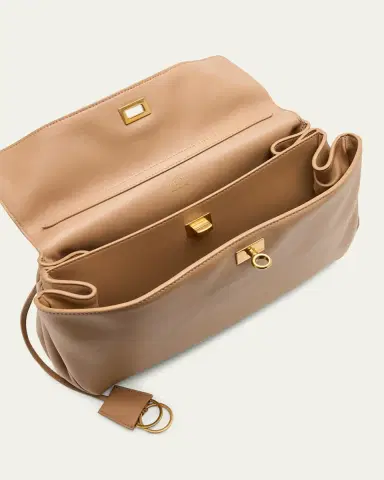 Balenciaga Rodeo Medium Leather Top-Handle Bag | Thumbnail 8