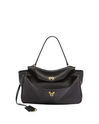 Balenciaga Rodeo Medium Leather Top-Handle Bag | Thumbnail 1