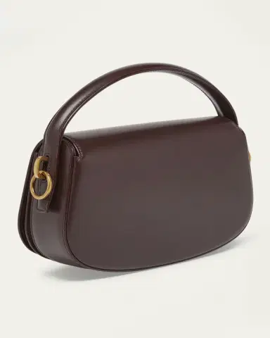 Saint Laurent Voltaire YSL Flap Top-Handle Bag in Leather | Thumbnail 7