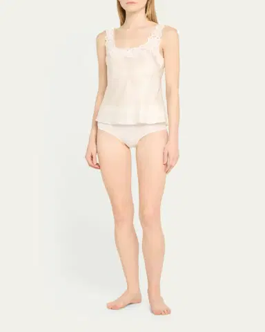 Josie Natori Rose Parfait Lace-Trim Cami | Thumbnail 2 Josie Natori Rose Parfait Lace-Trim Cami | Thumbnail 2