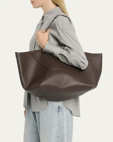 Brunello Cucinelli BC Duo Geometric Monili Leather Tote Bag | Thumbnail 2 Brunello Cucinelli BC Duo Geometric Monili Leather Tote Bag | Thumbnail 2