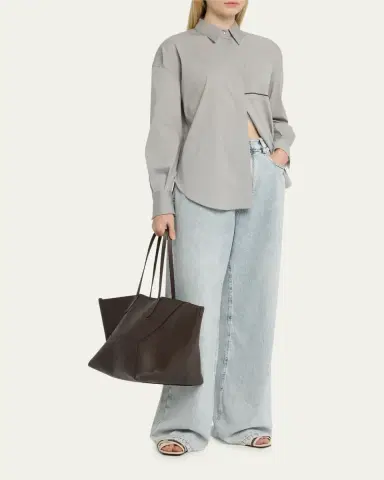 Brunello Cucinelli BC Duo Geometric Monili Leather Tote Bag | Thumbnail 5 Brunello Cucinelli BC Duo Geometric Monili Leather Tote Bag | Thumbnail 5