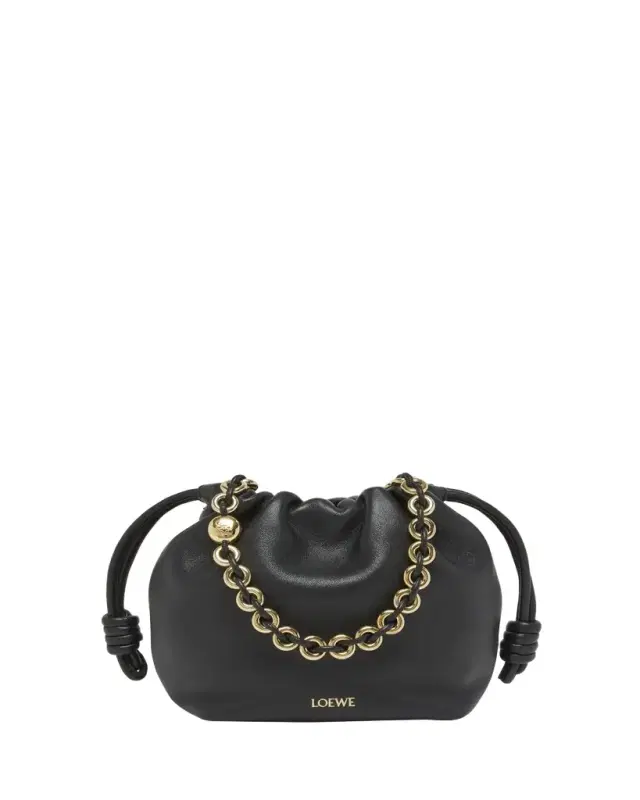Flamenco Mini Top-Handle Bag in Napa Leather