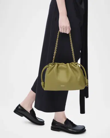 Loewe Flamenco Small Shoulder Bag in Napa Leather | Thumbnail 22 Loewe Flamenco Small Shoulder Bag in Napa Leather | Thumbnail 22
