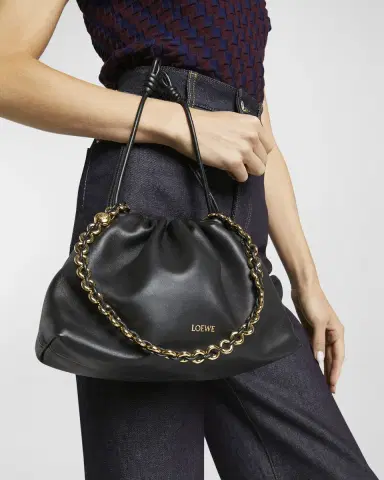 Loewe Flamenco Small Shoulder Bag in Napa Leather | Thumbnail 10 Loewe Flamenco Small Shoulder Bag in Napa Leather | Thumbnail 10
