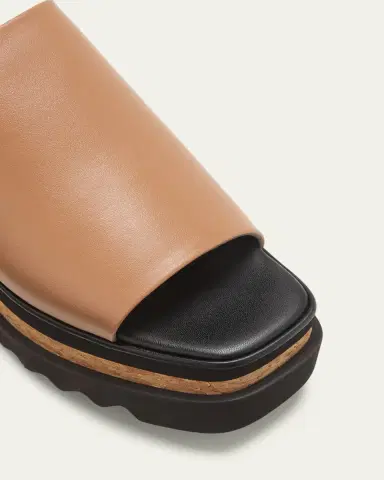 Stella McCartney Sneak-Elyse Alter Sporty Mat Platform Sandals | Thumbnail 4