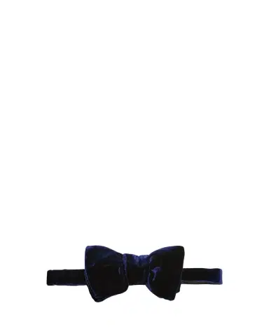 Tom Ford Men's Pre-Tied Velvet Bow Tie | Thumbnail 1