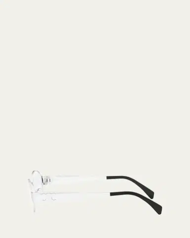 Celine Triomphe Metal Oval Glasses | Thumbnail 3 Celine Triomphe Metal Oval Glasses | Thumbnail 3