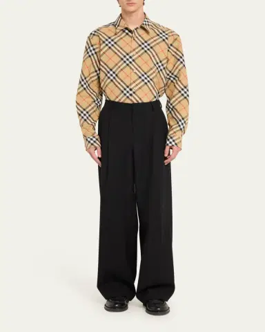 Burberry Men's Daniel Check Sport Shirt | Thumbnail 7 Burberry Men's Daniel Check Sport Shirt | Thumbnail 7