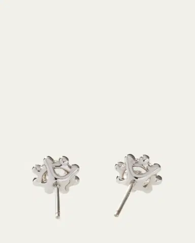 Oscar Massin Beaded 18K Recycled Gold and Lab Grown Diamond Medium Stud Earrings | Thumbnail 3 Oscar Massin Beaded 18K Recycled Gold and Lab Grown Diamond Medium Stud Earrings | Thumbnail 3