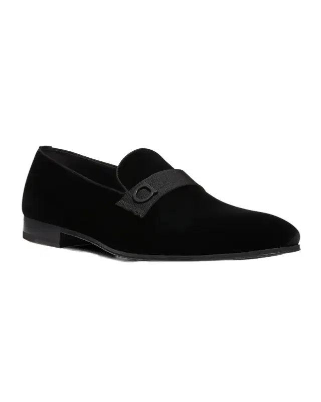 Men's Lapo Velvet Loafers