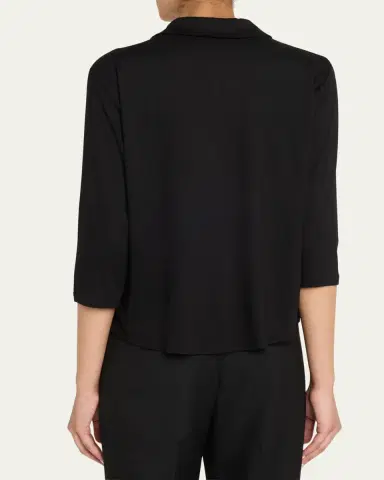 MAJESTIC FILATURES Soft Touch Semi-Relaxed Button-Front Shirt | Thumbnail 3 MAJESTIC FILATURES Soft Touch Semi-Relaxed Button-Front Shirt | Thumbnail 3
