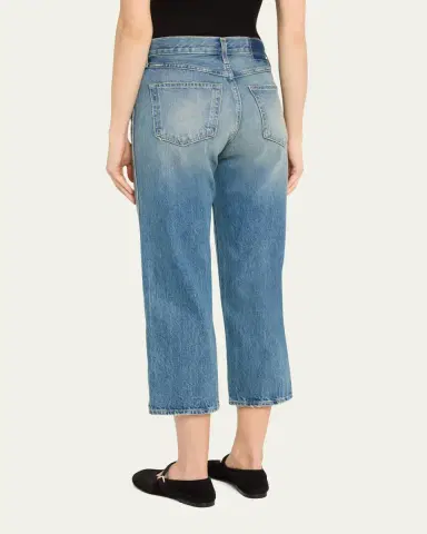 AMO Denim Billie Cropped Jeans | Thumbnail 3
