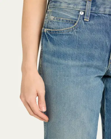 AMO Denim Billie Cropped Jeans | Thumbnail 5