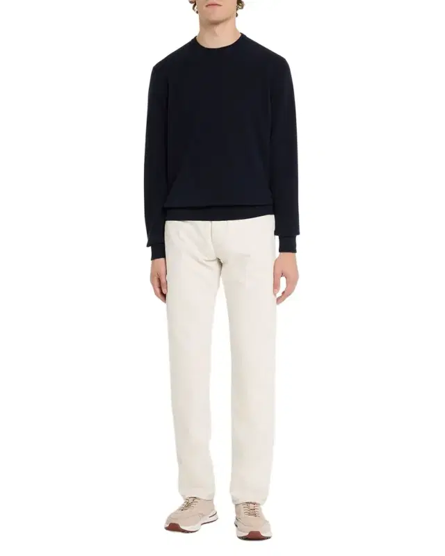 Men's Baby Cashmere Crewneck Sweater