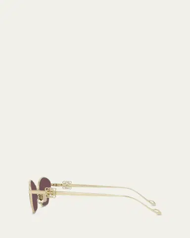 Loewe Anagram Metal Cat-Eye Sunglasses | Thumbnail 5 Loewe Anagram Metal Cat-Eye Sunglasses | Thumbnail 5