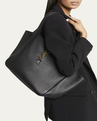 Saint Laurent Le 5 À 7 Bea Cabas YSL Tote Bag in Supple Leather | Thumbnail 2 Saint Laurent Le 5 À 7 Bea Cabas YSL Tote Bag in Supple Leather | Thumbnail 2