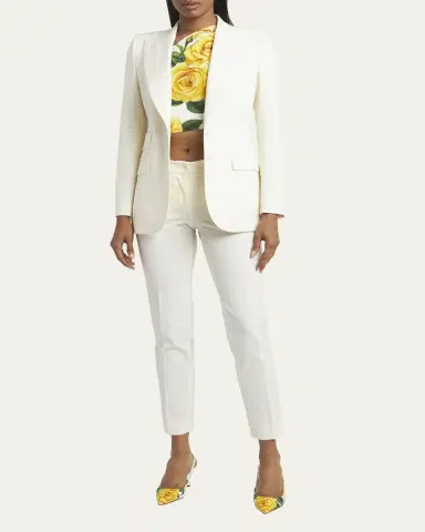 Dolce & Gabbana Peak Lapel Stretch Blazer | Thumbnail 2