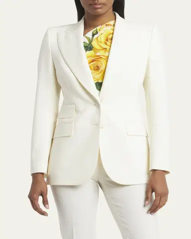 Dolce & Gabbana Peak Lapel Stretch Blazer | Thumbnail 4