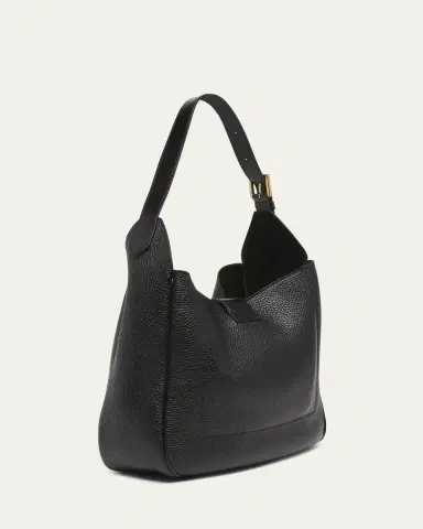 TOM FORD Monarch Medium Hobo Bag in Leather | Thumbnail 3