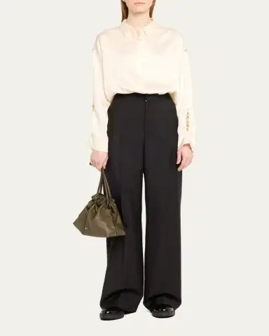 Loewe Flamenco Medium Clutch Bag in Napa Leather | Thumbnail 45 Loewe Flamenco Medium Clutch Bag in Napa Leather | Thumbnail 45
